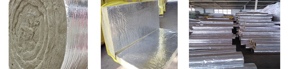 China External Wall Insulation Rock Wool With Aluminum Foil factory and  manufacturers